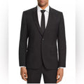 HUGO Aldons Blue Basic Suit Slim Fit Jacket, Size 44 L NEW w/Tag $398