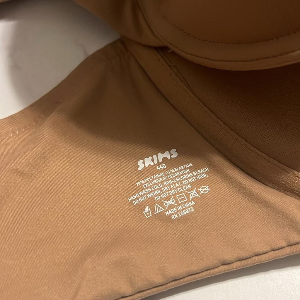 SKIMS Sienna Fits Everybody T-Shirt Bra, Plus Size 44D New w/o Tag