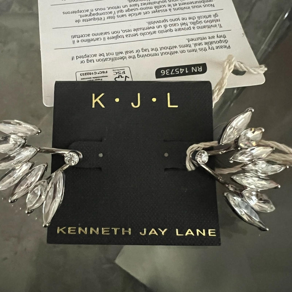 Kenneth Jay Lane Earrings New with Tag