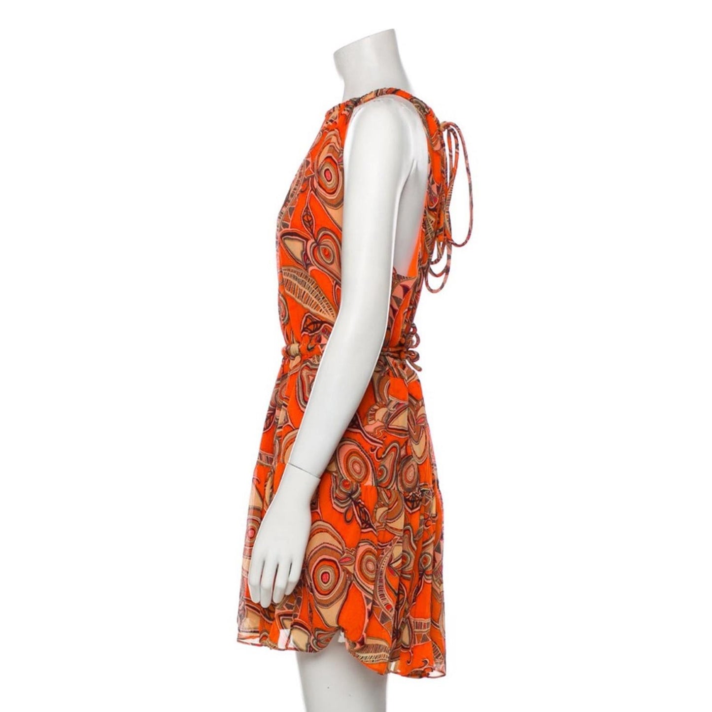 A.L.C. Bella Silk Halter Dress, Revolve Size 12 New w/Tag Retail $495