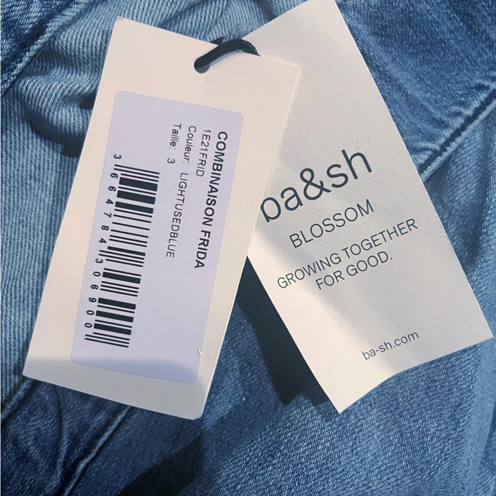 Ba&sh Combinaison Frida Denim Jumpsuit in Blue, Size L New w/Tag
