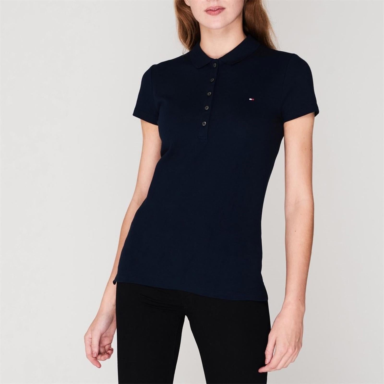 Tommy Hilfiger Heritage Polo Shirt in Black, Size M New w/Tag