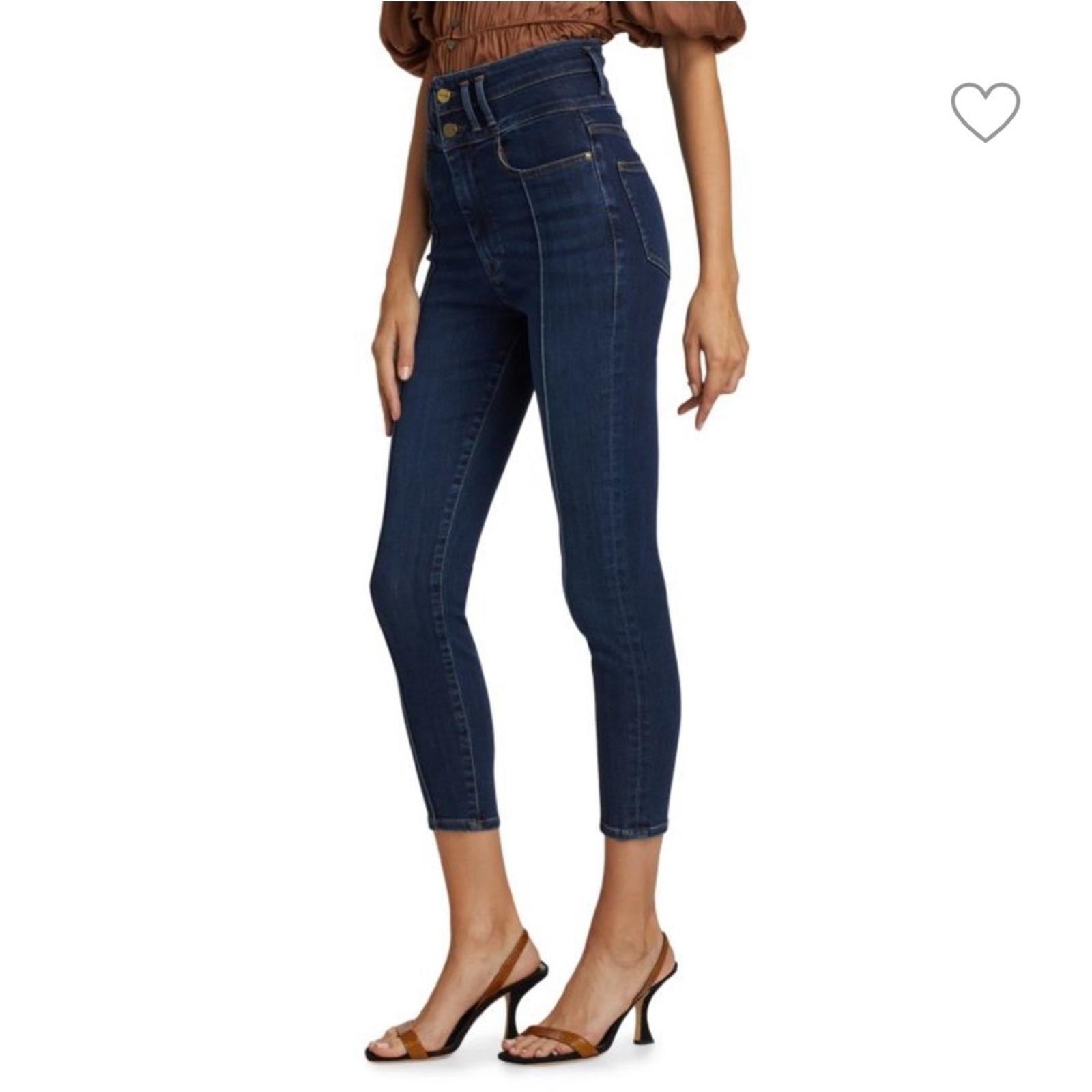FRAME Le Catroux Cigarette Jeans in Dublin, Size 24 New w/Tag Retail $248