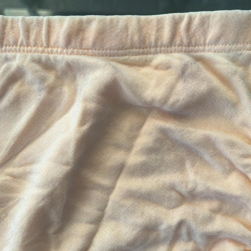 Sundry Anthropologie Peach Mini Skirt w/Side Ruching, Size 2(Medium) Retail $106