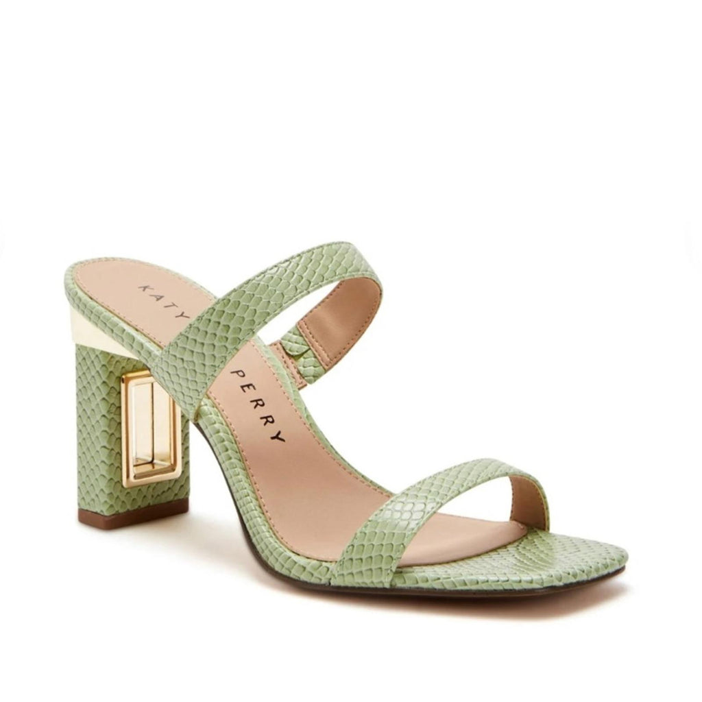 Katy Perry The Hollow Heel Sandal in Celery Green, NWT, Size 10