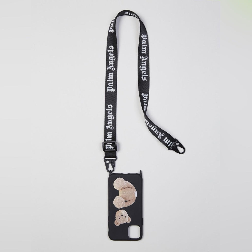 Palm Angels Teddy Bear iPhone 11 Pro Neck Case, New w/Tag