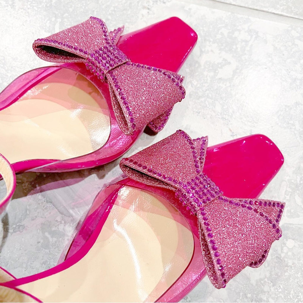 Nalebe Dimante Pumps in Pink, (Made in Italy) Size 39 New in Box Retail $730
