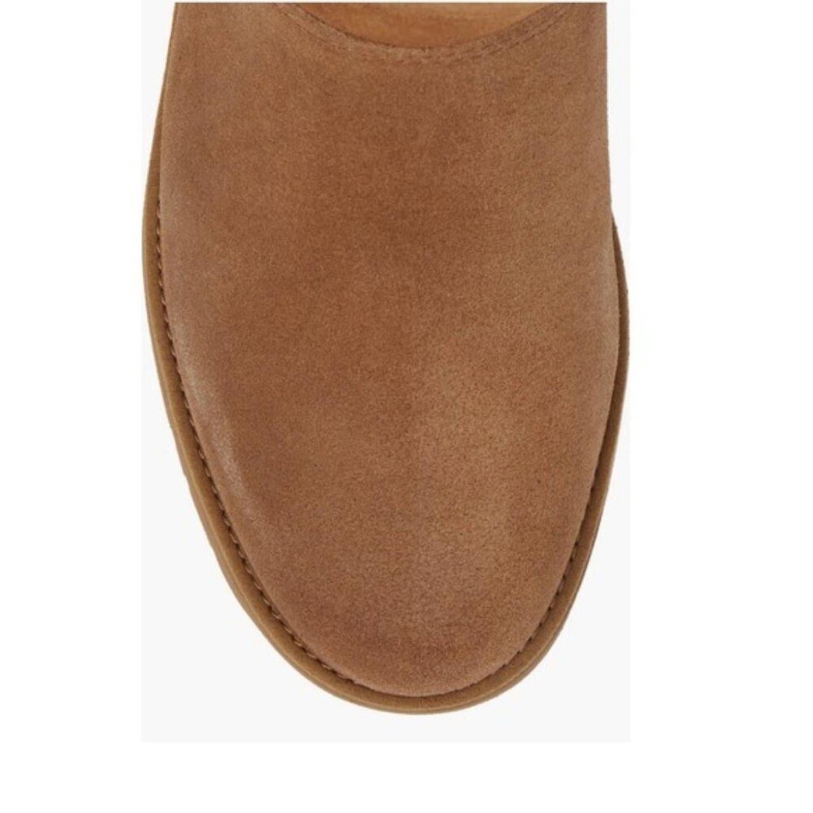 UGG Michelle Chestnut Suede Boots, Fur Leather Size EU36 US5 New in Box