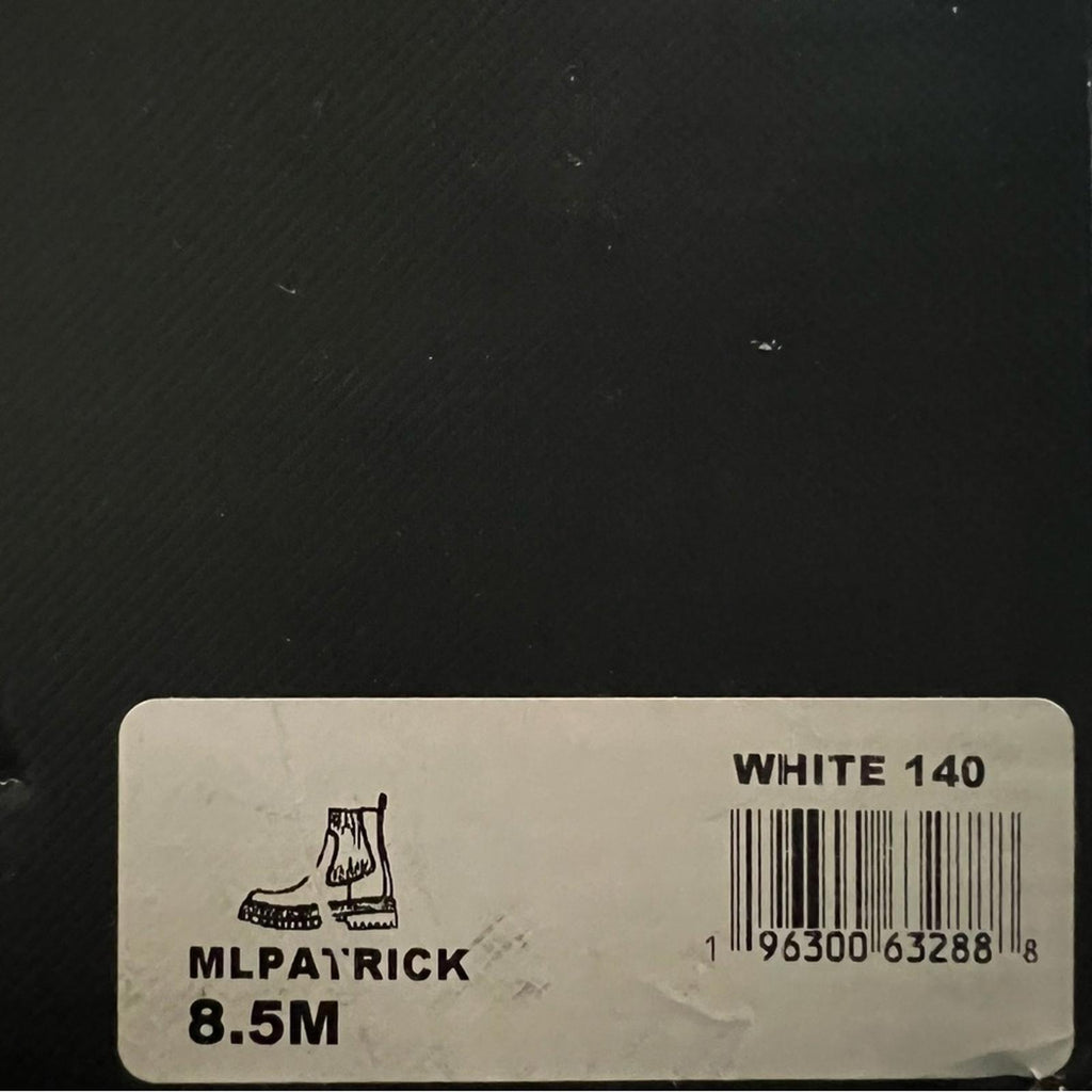 Marc Fisher Patrick Chelsea Lugsole Boots, White Size 8.5 New in Box Retail $199