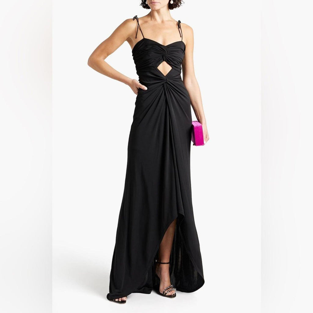 Cinq à Sept Harlin Cutout Detail Dress in Black, Size 6 New w/Tag