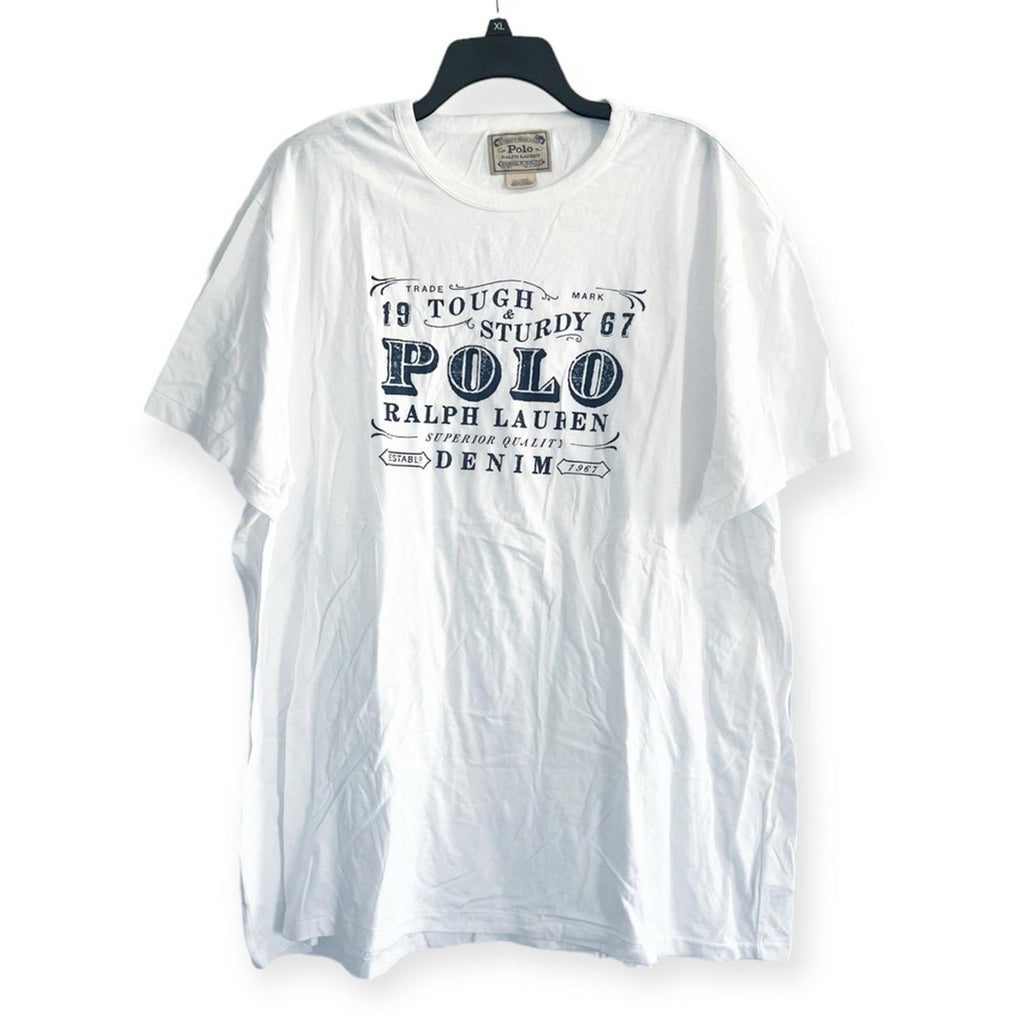 NEW Polo Ralph Lauren Tough & Sturdy Crewneck T-Shirt Men’s Size XXL New w/o Tag