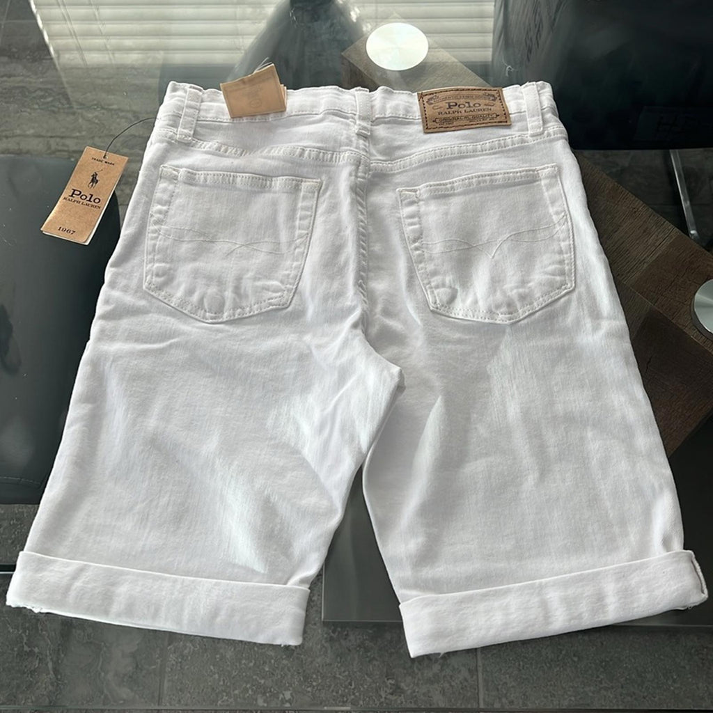 Polo Ralph Lauren Big Boys Sullivan Slim Stretch Denim Shorts Size 16 NWT