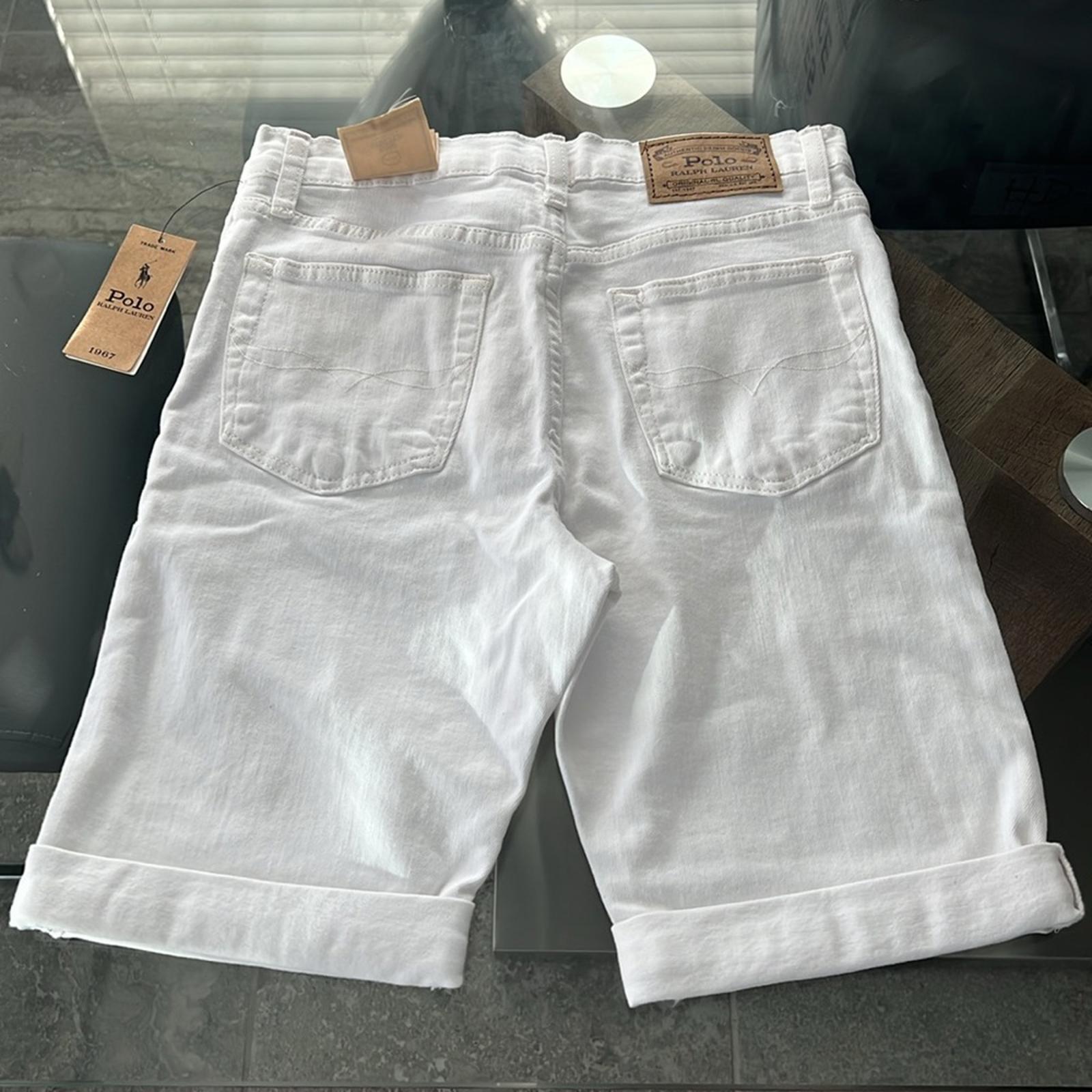 Polo Ralph Lauren Big Boys Sullivan Slim Stretch Denim Shorts Size 16 NWT