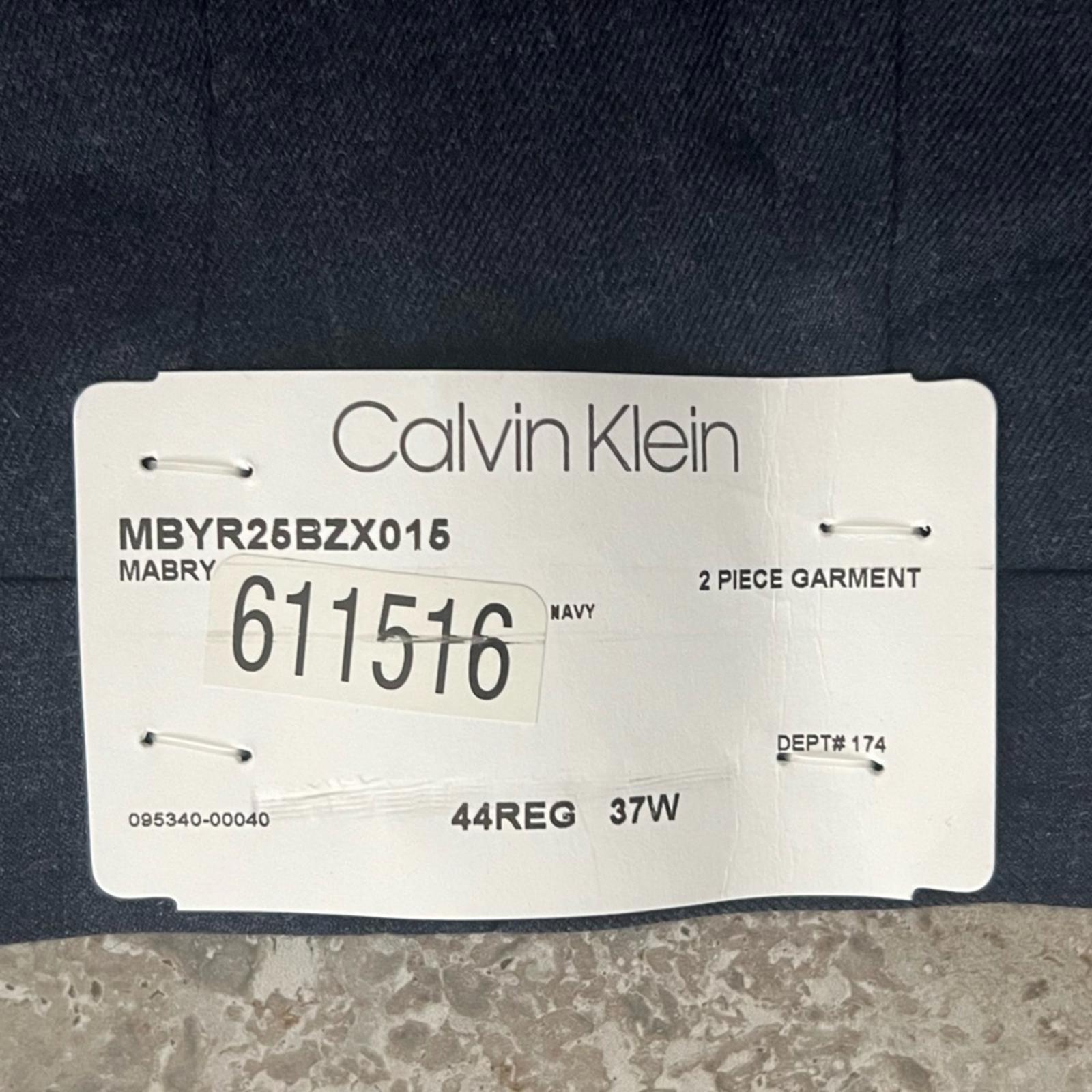 Calvin Klein Suit Separates Mabry Navy Dress Pants, Size 37 Waist, New w/Tag