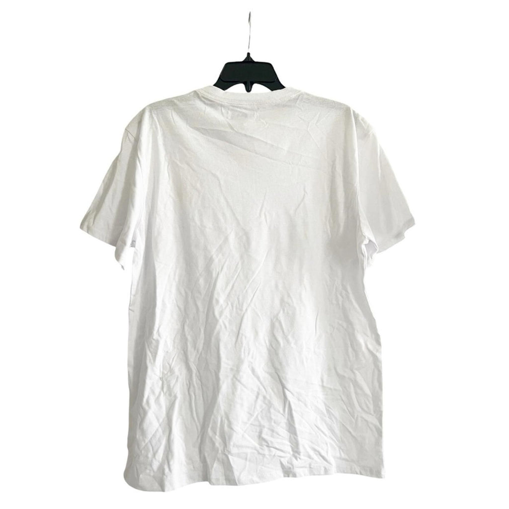 And Now This Men's Fire Graphic T-Shirt in White, Size XXL New w/Tag