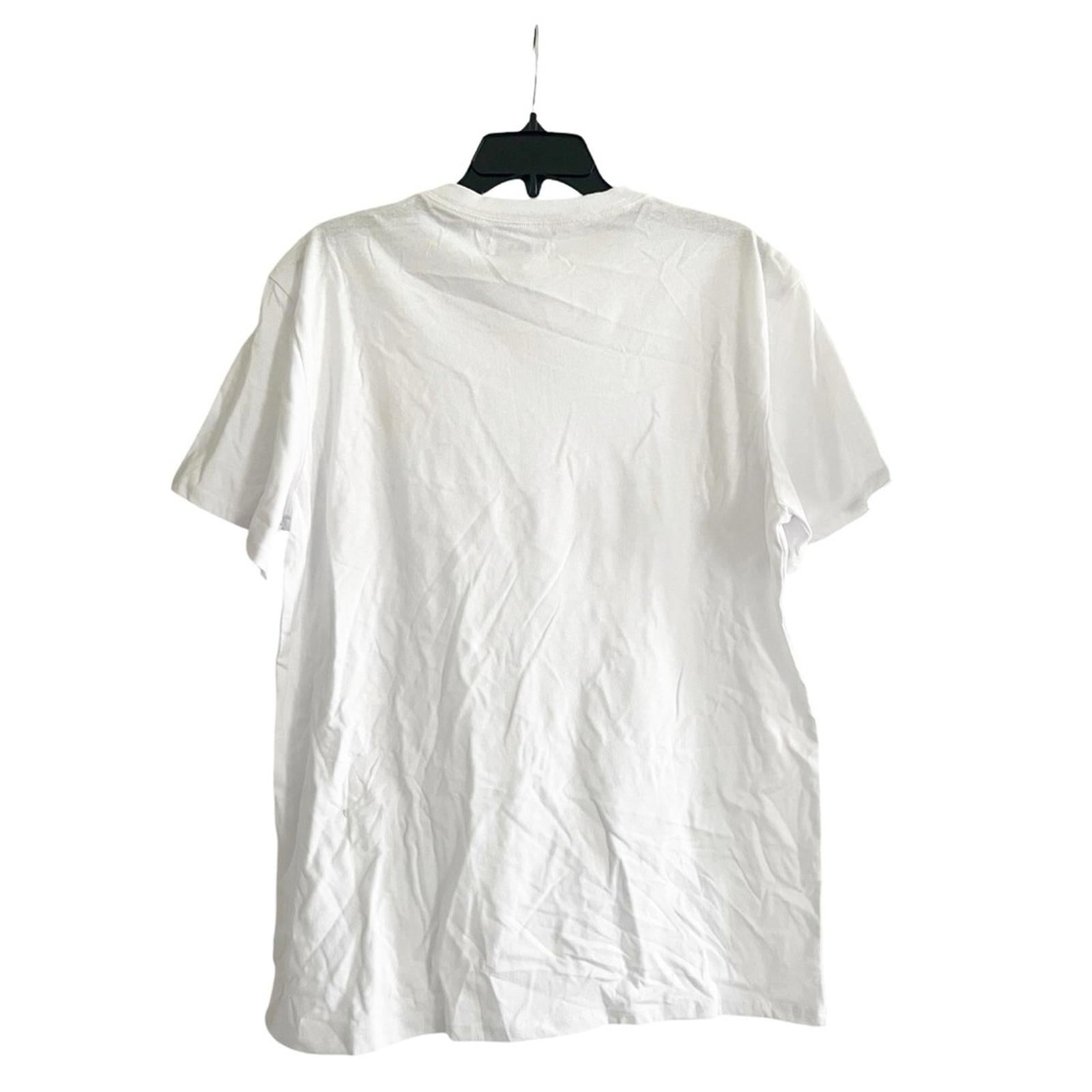 And Now This Men's Fire Graphic T-Shirt in White, Size XXL New w/Tag
