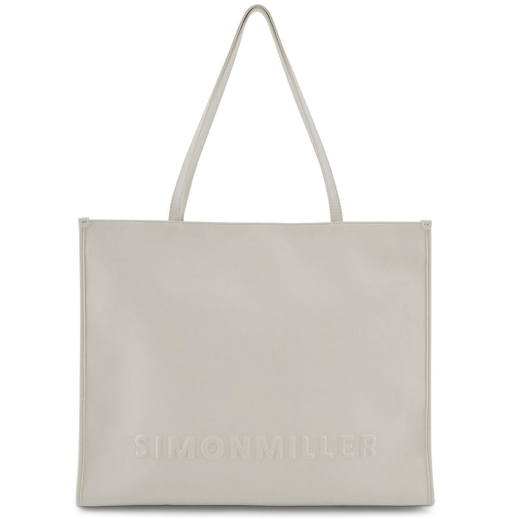 Simon Miller Logo Studio Tote in White, New with Tag