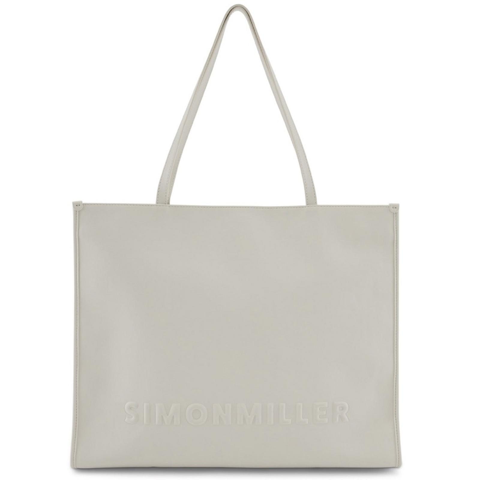 Simon Miller Logo Studio Tote in White, New with Tag