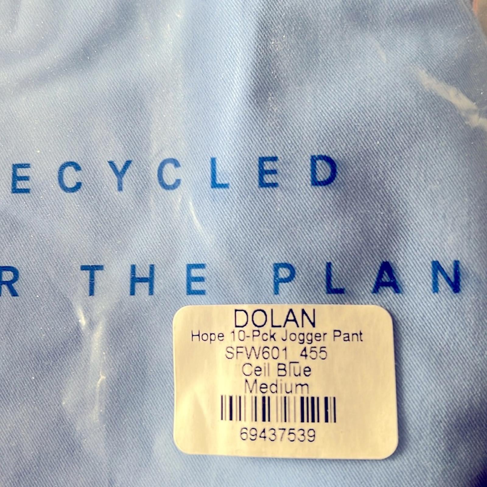 Dolan Hope 10-Pocket Scrub Jogger Pant in Ciel Blue, Size M New w/Tag