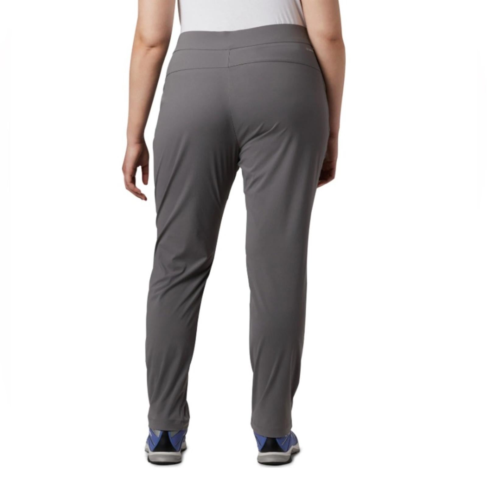 Columbia Anytime Casual Pull On Pants, Grey Plus Size 1X Women's, New w/Tag