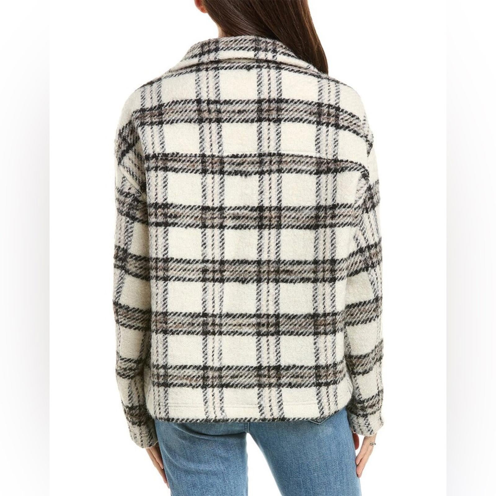 IRO Bika Jacket in Ecru/Black/Grey Size EU 40 New w/Tag