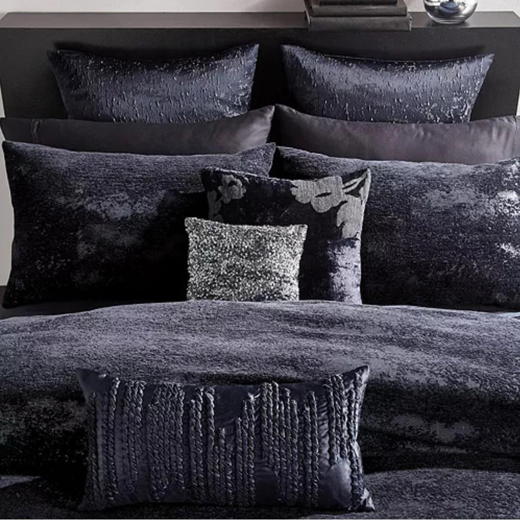 Donna Karan Sapphire Collection Decorative Pillow, 18" x 18" NWT Retail $255