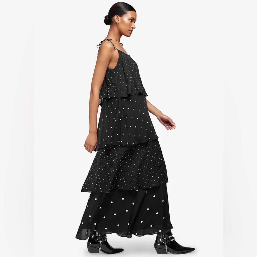Anine Bing Revolve Daisy Maxi Dress, Black & White Size XS New w/Tag Retail $349