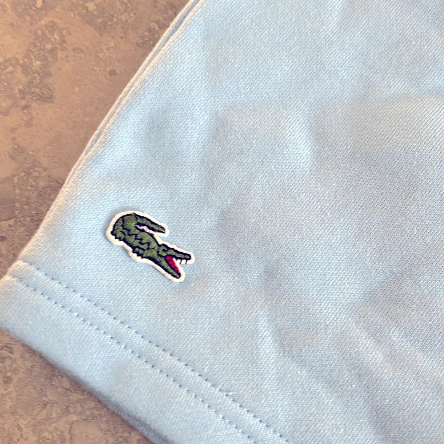 NWT Lacoste Sport Tennis Fleece Shorts, Light Blue, Men’s Size 8-3XL Retail $85