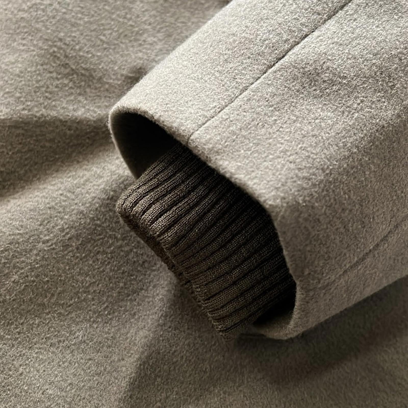 Norwegian Wool Cashmere Wool Hooded Down Parka, No Belt, Size M NWT $1,695