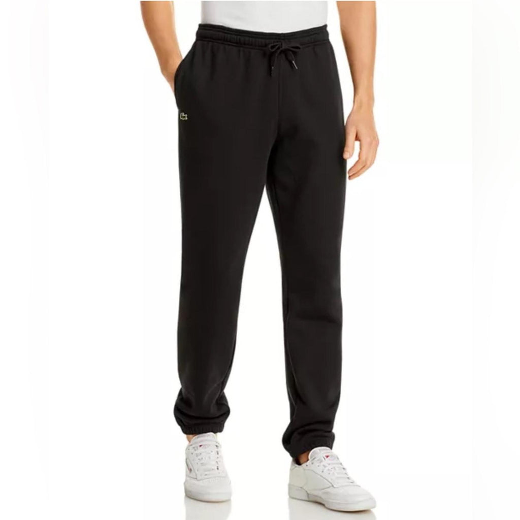 Lacoste Cotton Sweatpants in Black, Size XL, New w/Tag