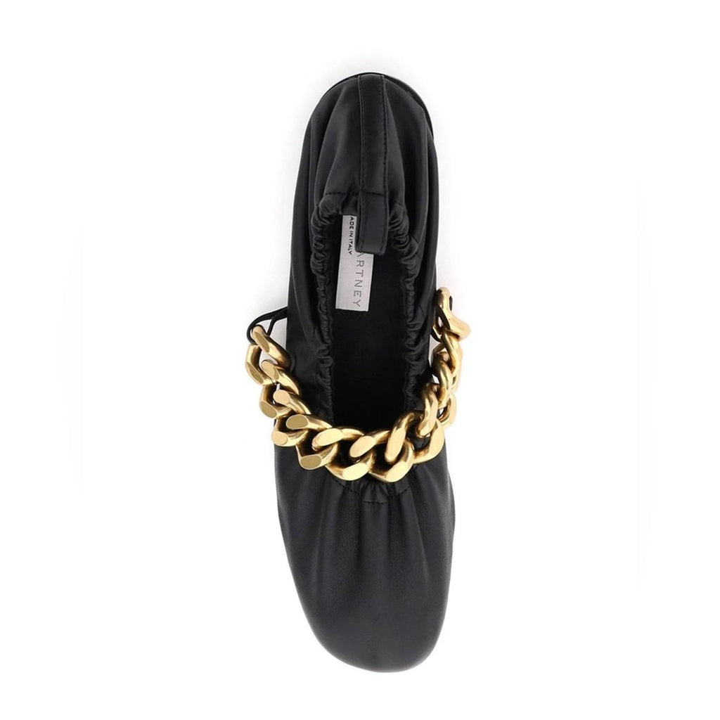 Stella Mccartney Falabella Faux Leather SlipOn Ballet Flats Size 36.5 NEW $750