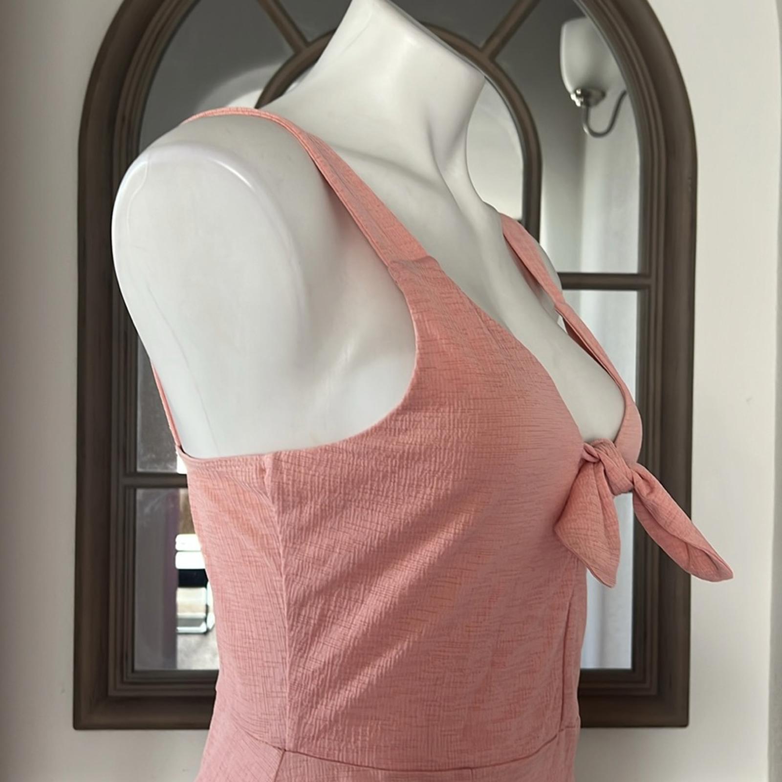 NEW Miss Selfridges Midi Dress in Pink, Size 8 New w/Tag