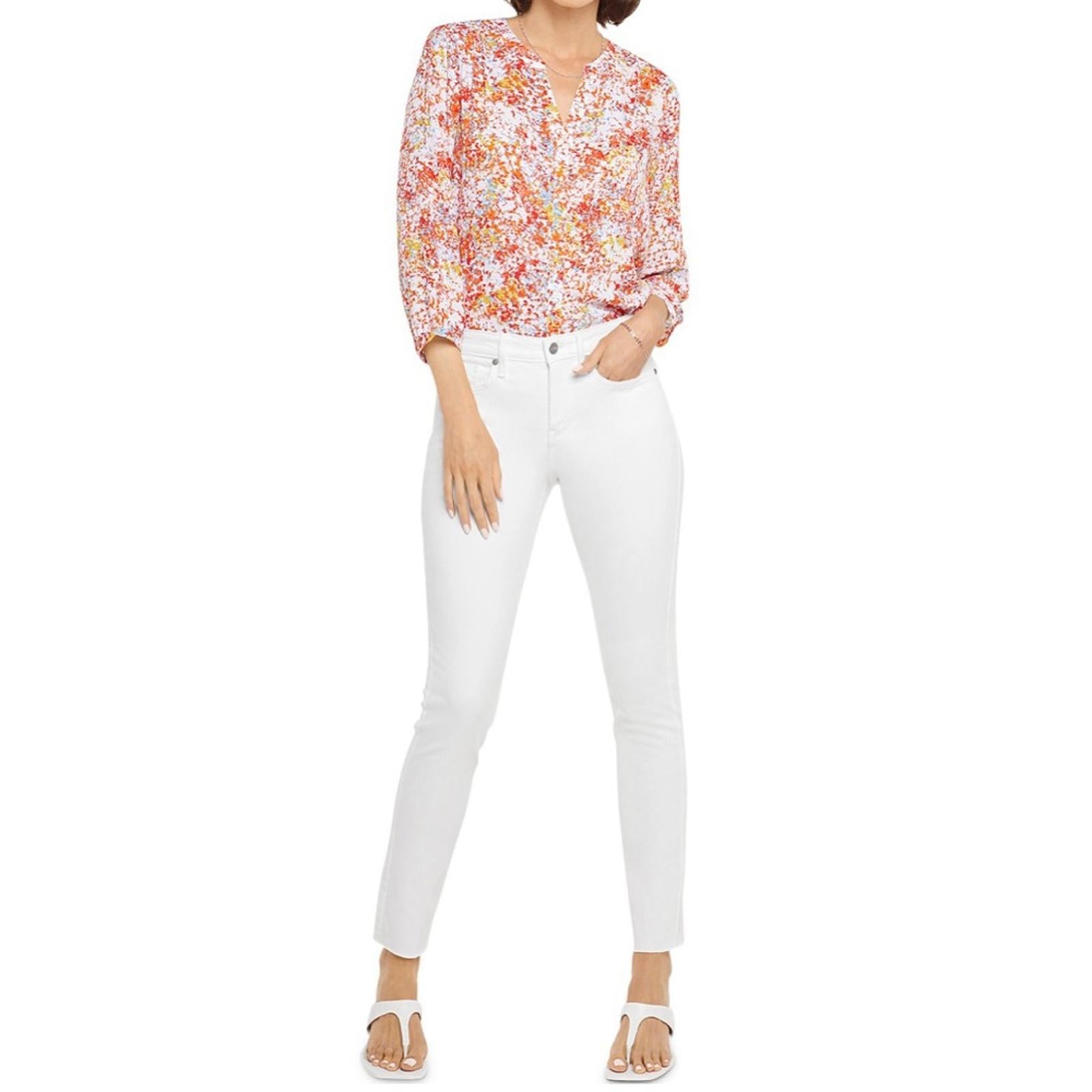 NYDJ Alina Ankle Denim Leggings in Optic White, Size 16 New w/Tag