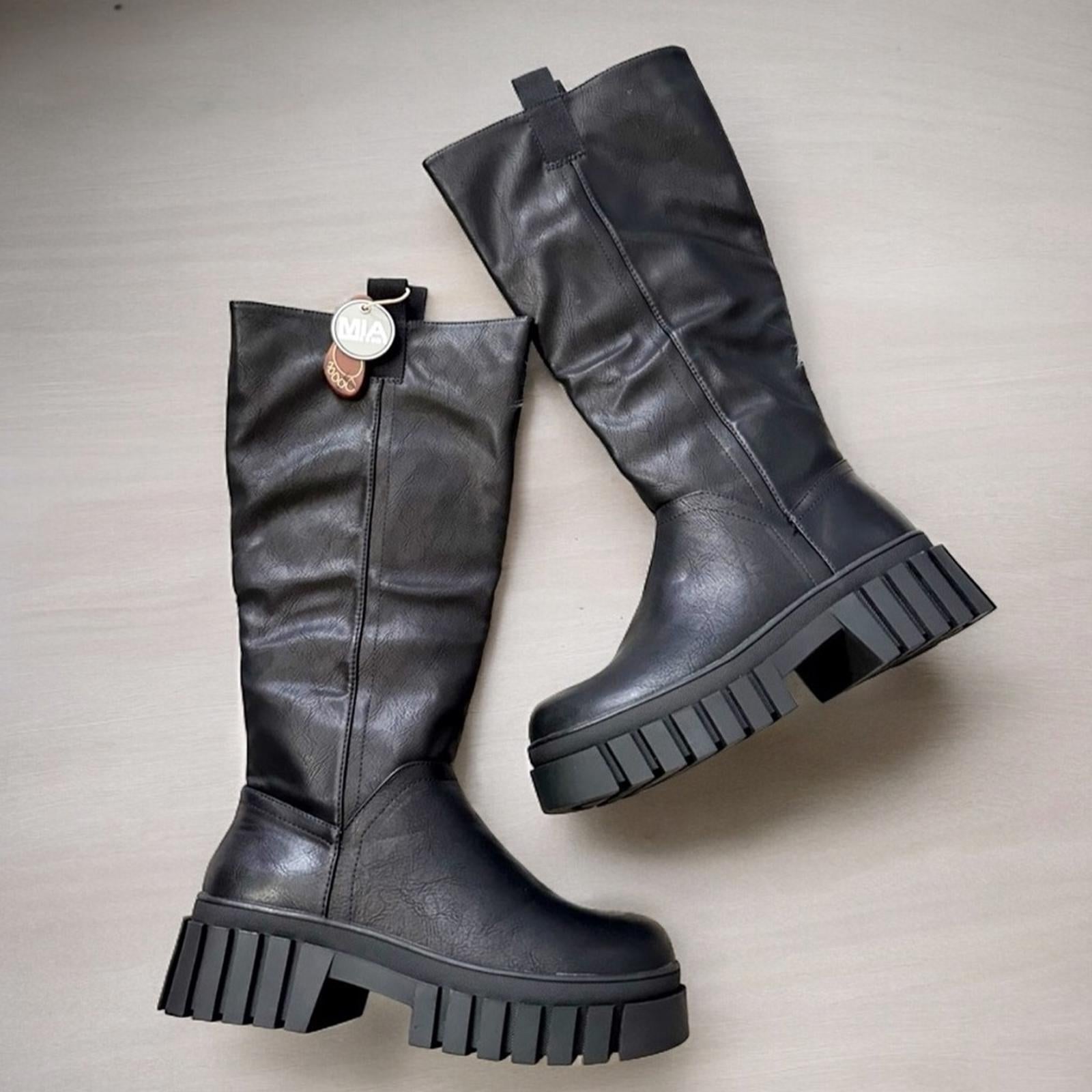 MIA Ry Lugsole Boots, Black Malta, Size 11 New w/Tag