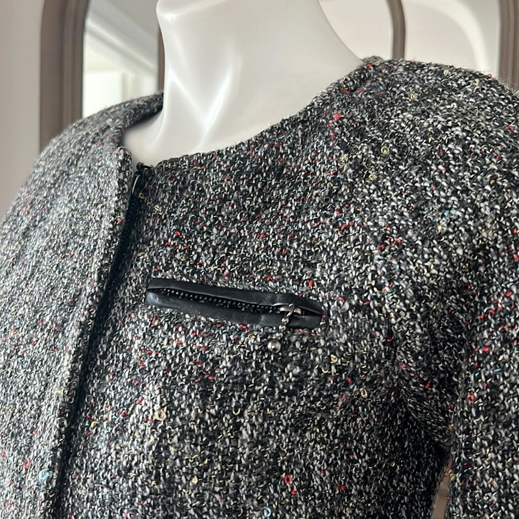 NWT Anthropologie’s Sanctuary Tweed Jacket, Size S New w/Tag