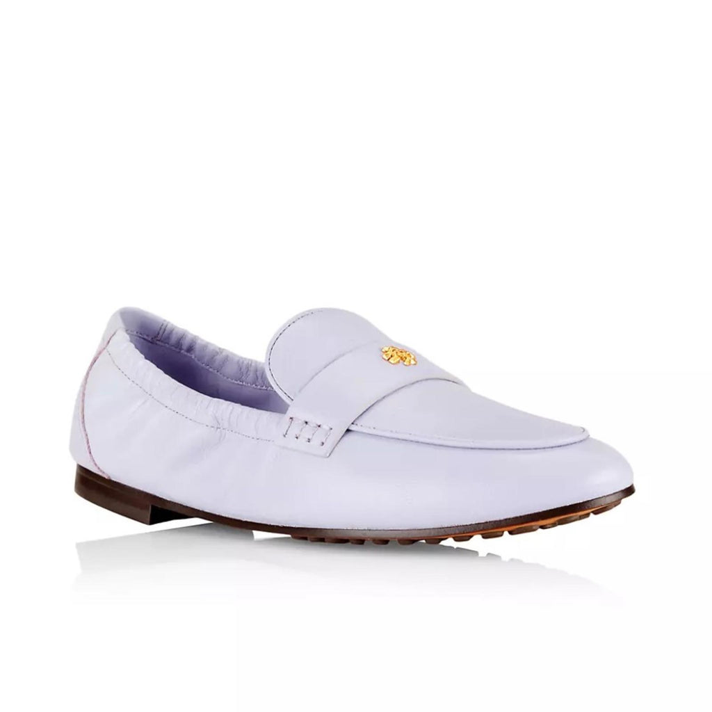 Tory Burch Ballet Leather Loafer in Lavender, NEW, Size 8