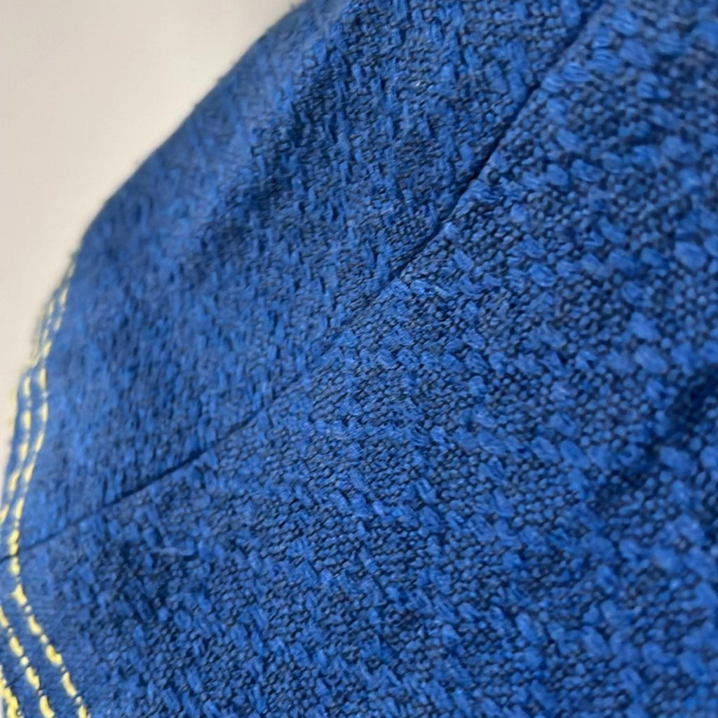 Alice + Olivia Russo Skirt, Blue/ Yellow Size 12 Retail $275