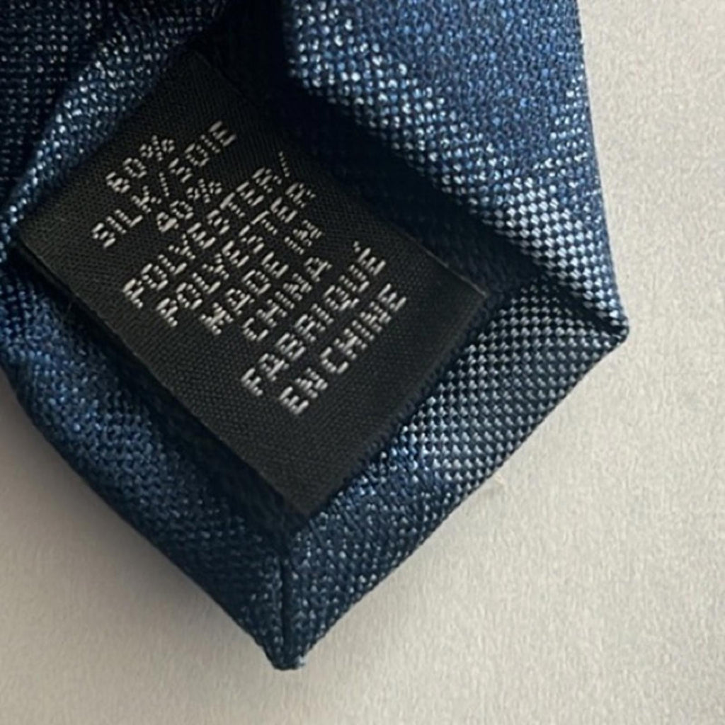 Michael Kors Men's Maysen Check Tie in Navy, New w/Tag $69.50