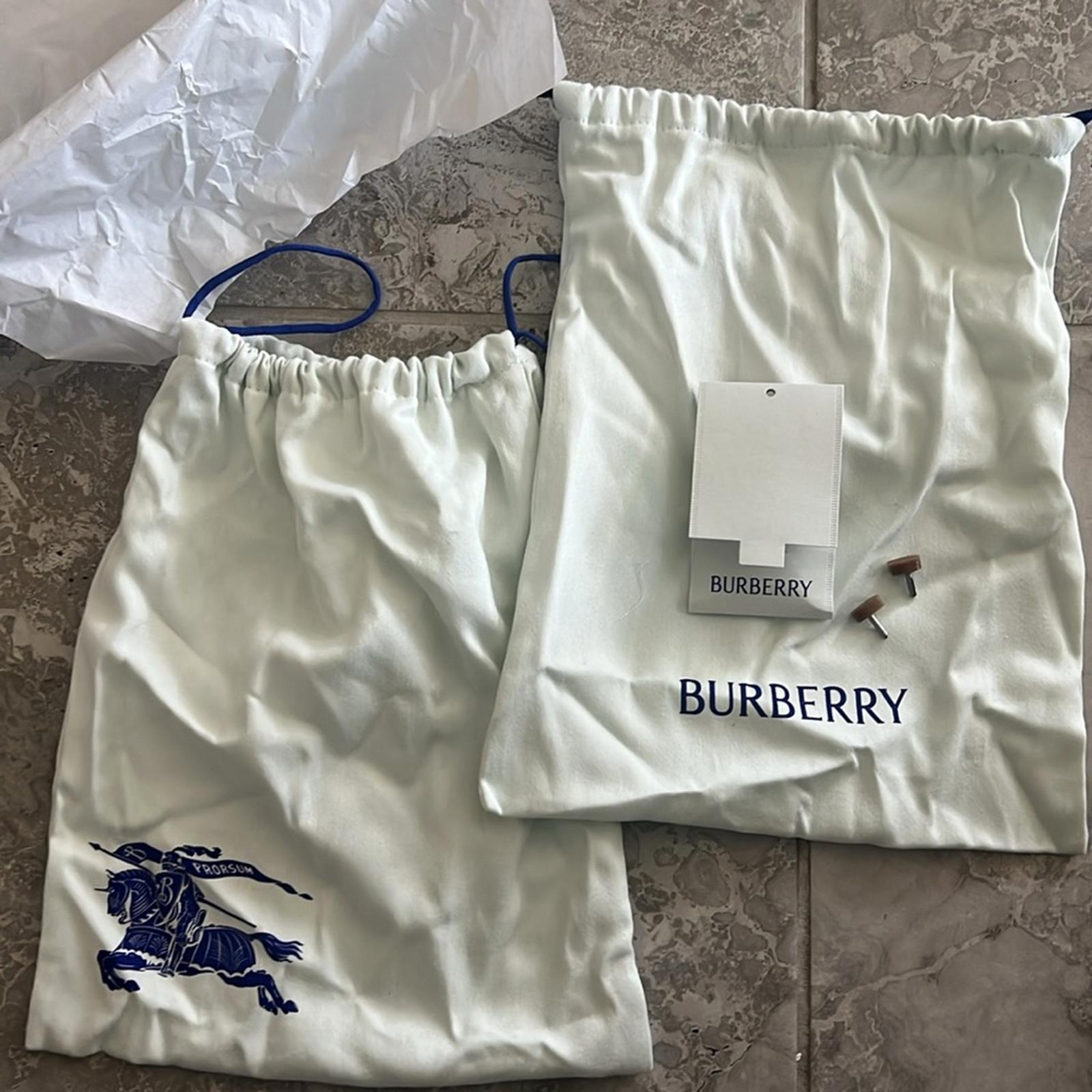 Burberry Minnie 65 Slip On High Heel Sandals, Size 37.5 NEW in Box $950