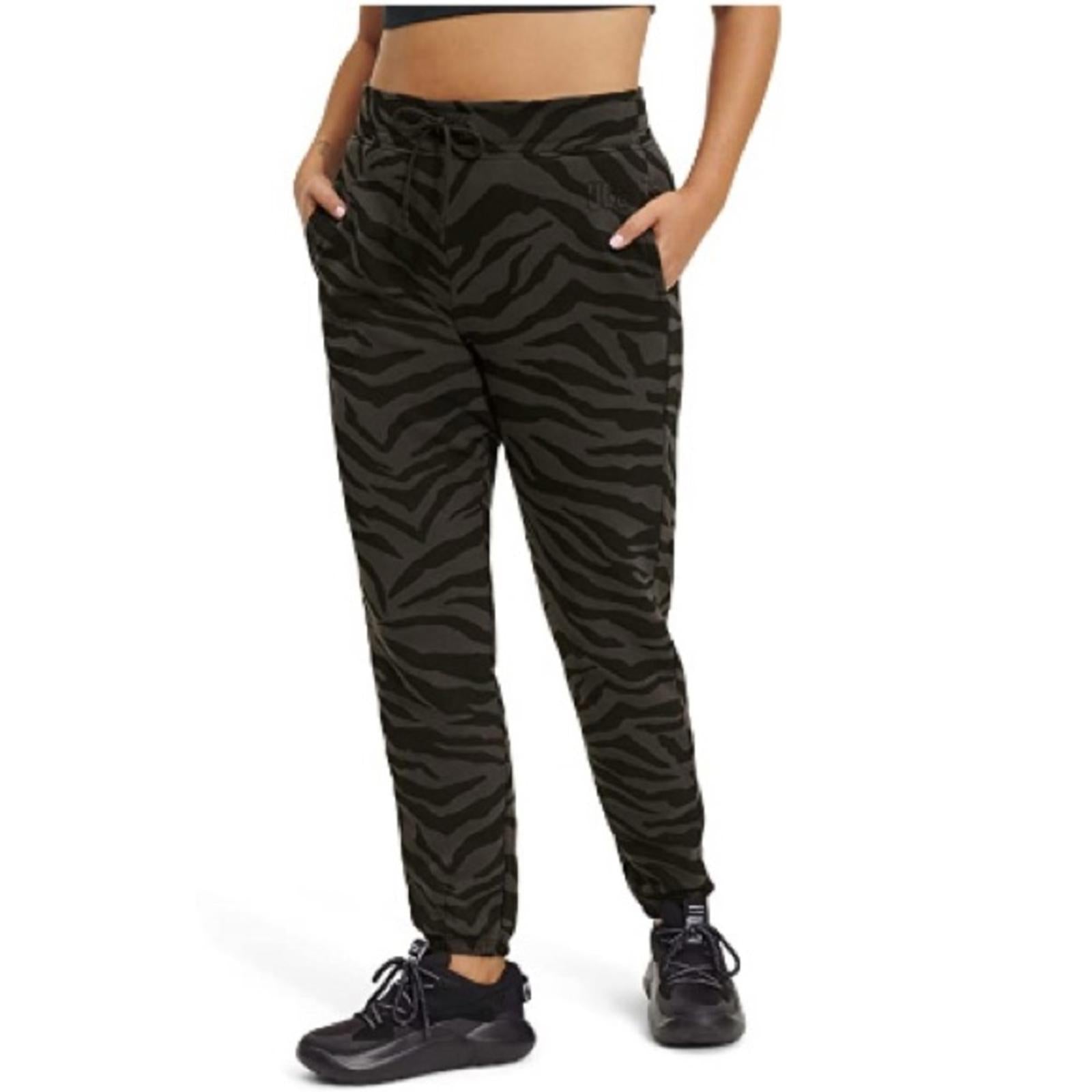 New UGG Daniella Sweatpants Zebra in Grey & Black, Size 1X New w/Tag
