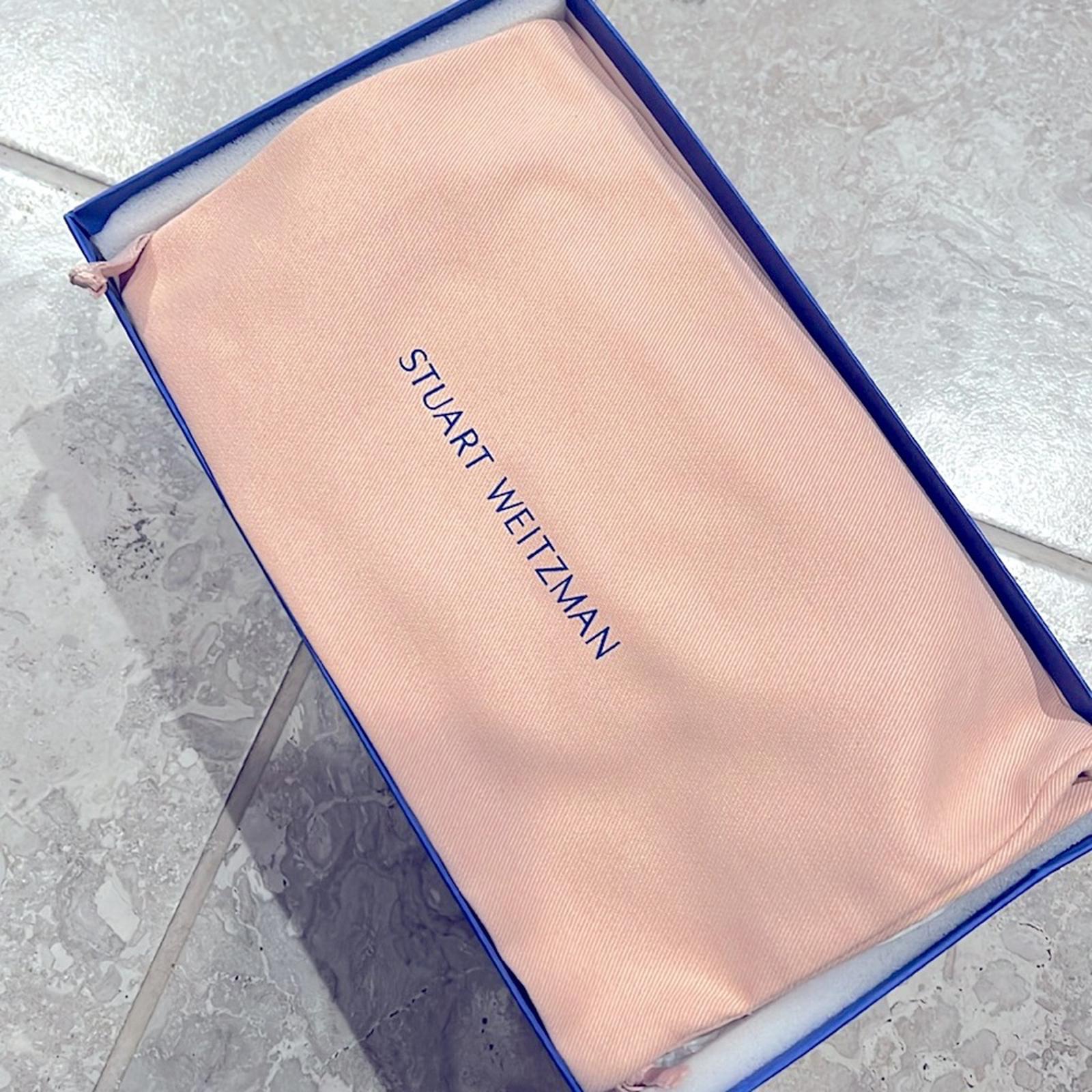 Stuart Weitzman Pearl Embellished Slingback Flats Sz 38/7.5 New in Box SOLD OUT!