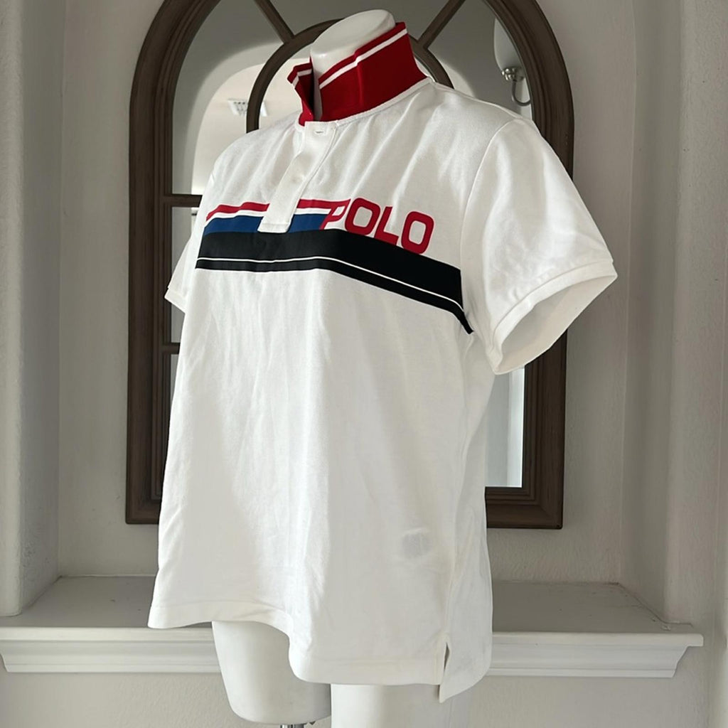 NEW Polo Ralph Lauren “Polo” Classic Fit Shirt in White, Size XL NEW w/o Tag