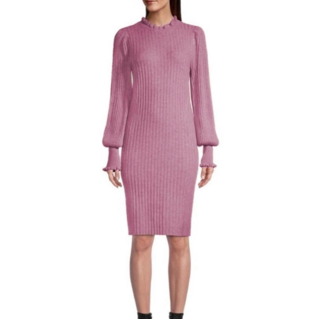 Ellie Tahari Cashmere Balloon Sleeve Sweater Dress Size S New w/Tag