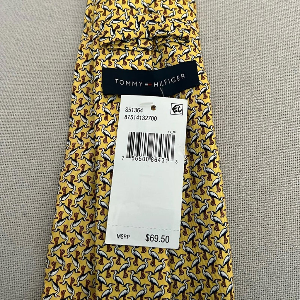 Tommy Hilfiger 100% Silk Neck Tie, New w/Tag Retail $69.50