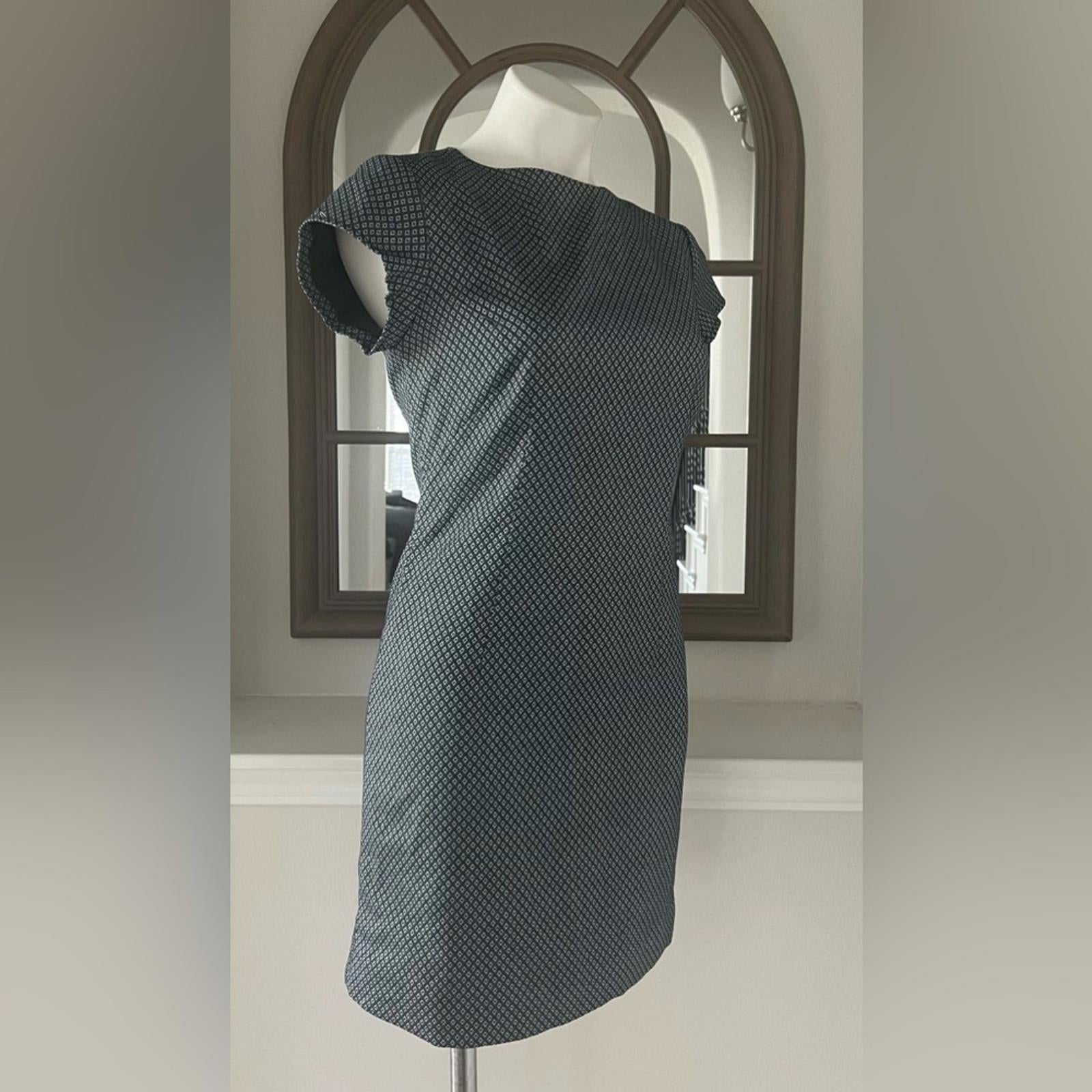 Piplette by Alice Ritter Geometric Print SS Mini Dress, Size M EXCELLENT!