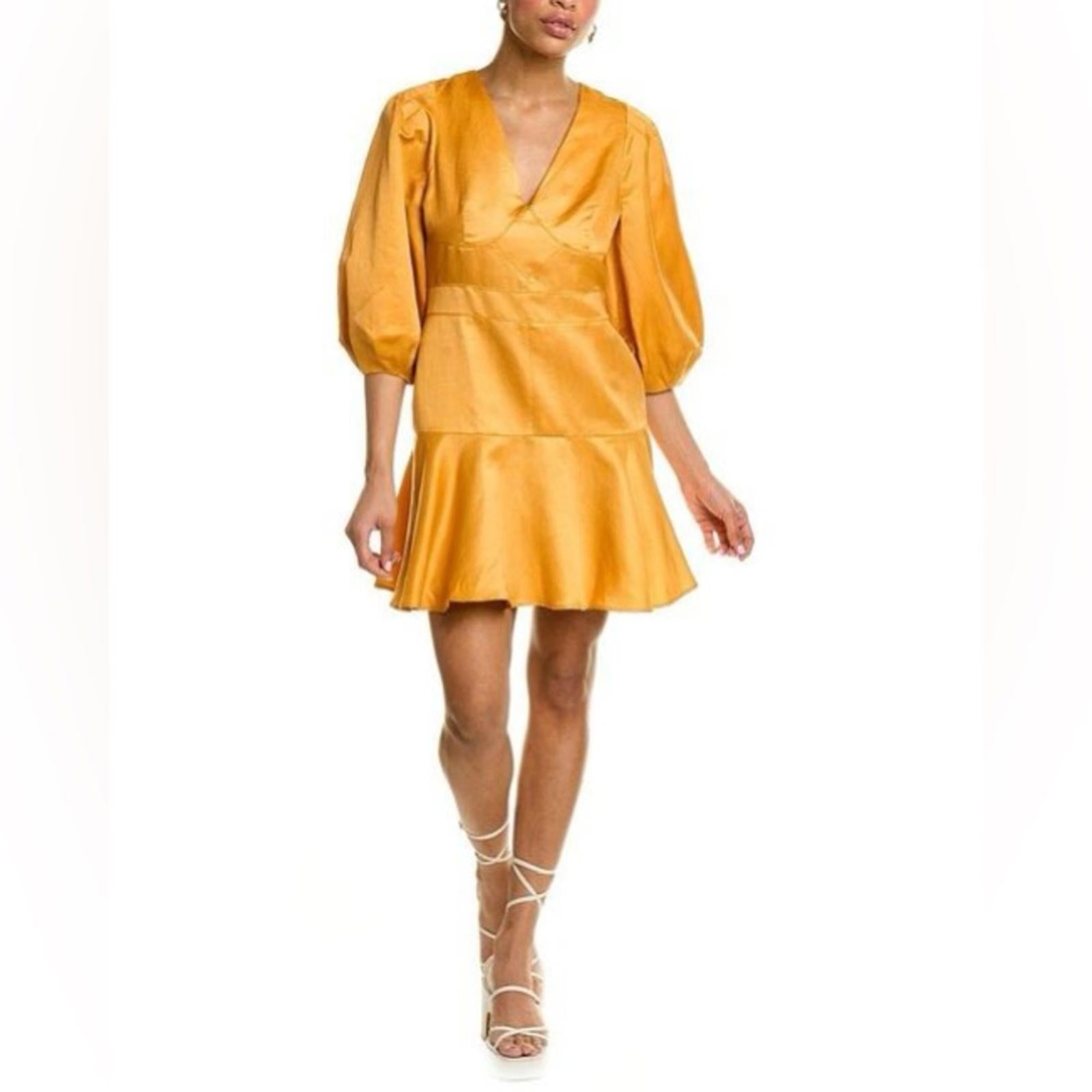 Ted Baker Dorota Topstitch Mini Dress, Size 5/L EXCELLENT! Retail $325