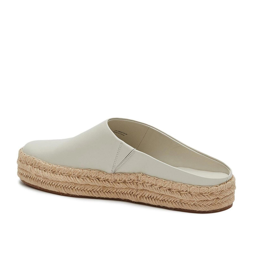 Vince Women's Ulla Slip On Espadrille Flats/ Mules, Off White Size 11 New in Box