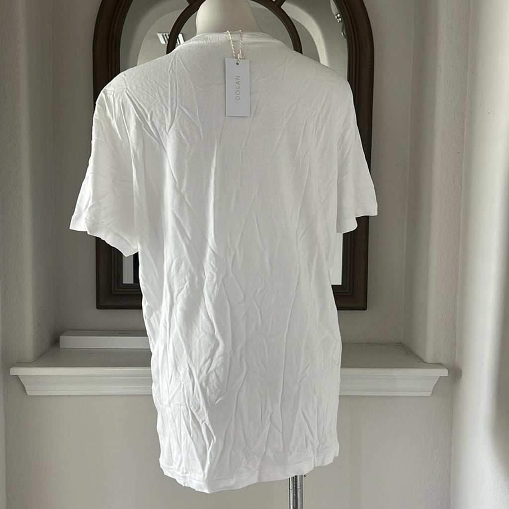 New DOLAN White “Good On You” Graphic T-Shirt, Unisex Size L New w/Tag