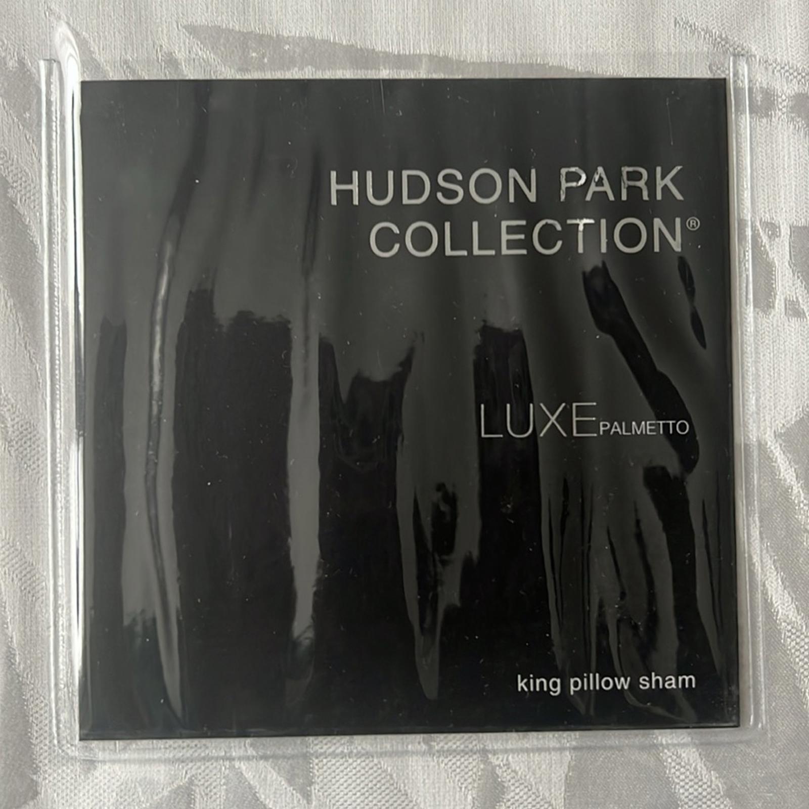 Hudson Park Collection Palmetto Cotton Silk King Sham, New w/Tag