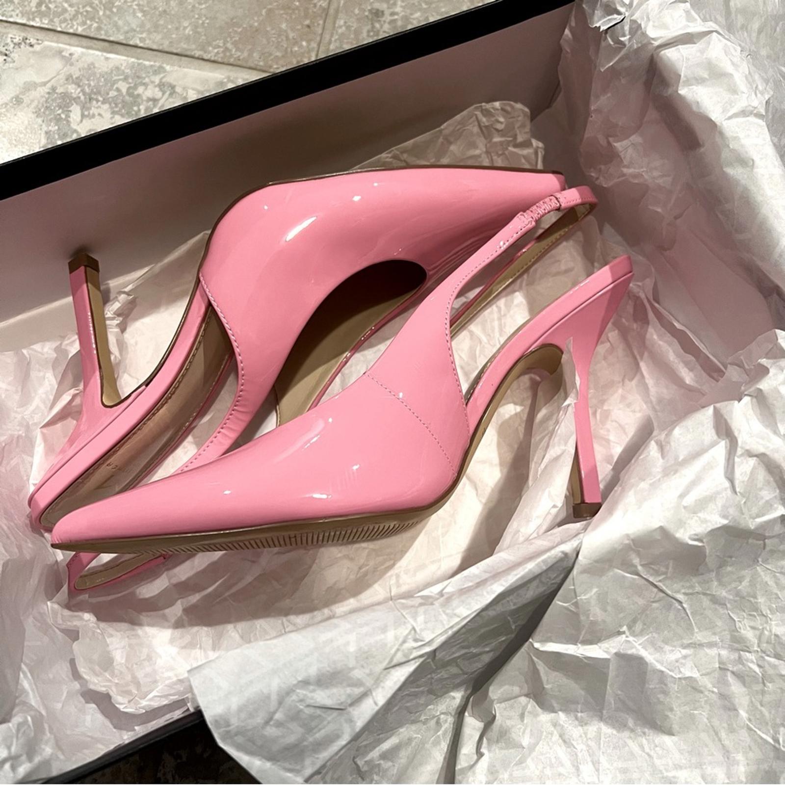 Marc Fisher LTD Emalyn Slingback Pumps in Medium Pink, Size 8 (Sold Out) $140